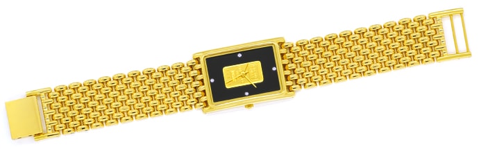 Foto 1 - Mayfair Edition Goldbarren Armbanduhr mit 1g Goldbarren, Q1626